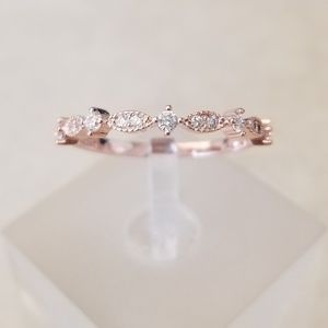18k Gold Over Sterling Band